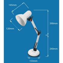 Tischleuchte Esperanza ELD112W Weiß Schwarz Kunststoff 12 W