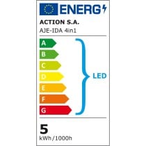 Desk lamp Activejet AJE-IDA 4in1 White 80 Metal Plastic 150 Lm 5 W