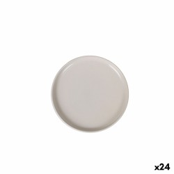 Tablett für Snacks La Mediterránea Ivory kreisförmig Ø 15,4 x 2,1 cm (24 Stück)