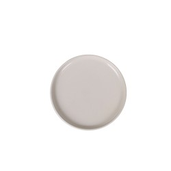 Snack tray La Mediterránea Ivory Circular Ø 15,4 x 2,1 cm (24 Units)