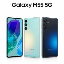 Smartphone Samsung Galaxy M55 5G 6,7" Octa Core 128 GB grün 8 GB RAM