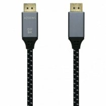 HDMI Kabel Aisens A149-0437 Schwarz Schwarz/Grau 2 m