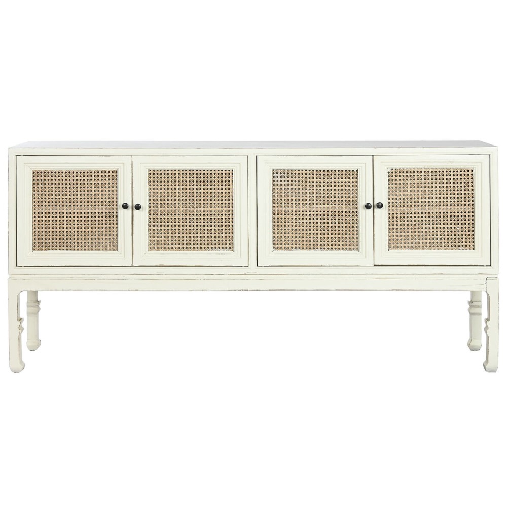 Sideboard Home ESPRIT White Natural 180 x 40 x 85 cm