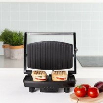 Contact grill Tristar GR-2856 1000W Black Steel 28 x 19 cm