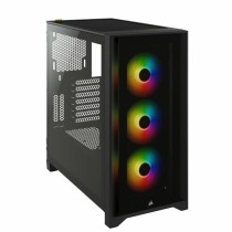 Boîtier ATX semi-tour Corsair iCUE 4000X RGB Noir