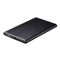 Externe Box TooQ TQE-2529B 2.5" HD SATA III USB 3.0 Schwarz