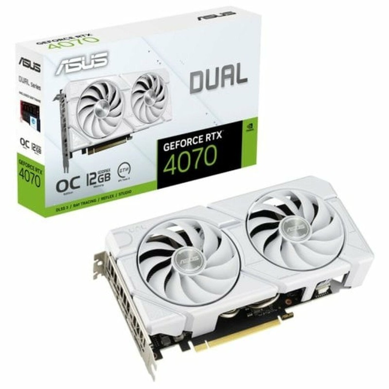 Graphics card Asus White OC Edition GEFORCE RTX 4070 12 GB GDDR6