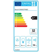 Hotte standard BOSCH DWK67FN60 Noir