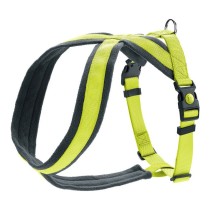 Hundegeschirr Hunter London Comfort Neongrün M/L 63-82 cm