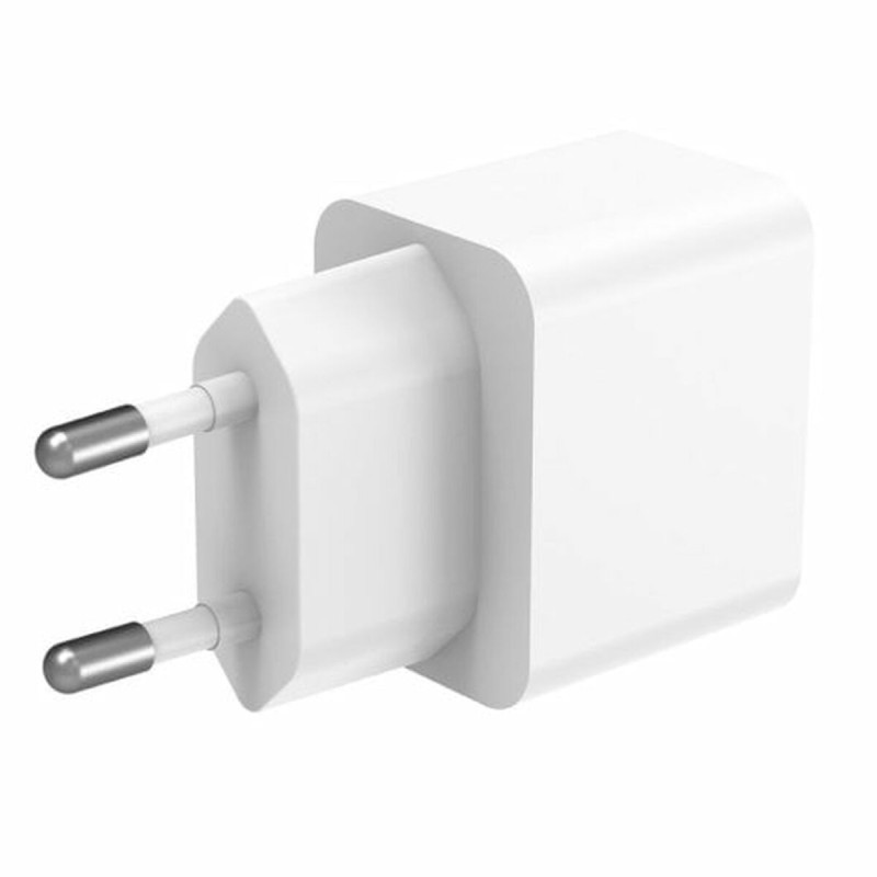 Wandladegerät PcCom Essential Weiß 20 W USB USB-C