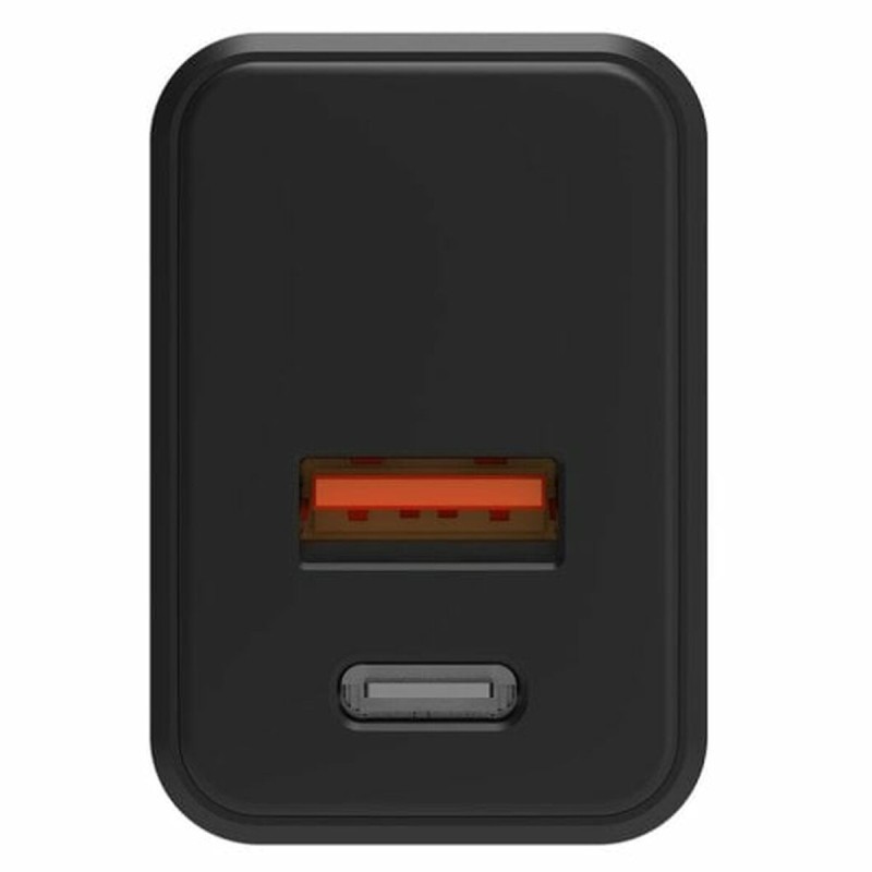 Wandladegerät PcCom Essential Schwarz 20 W USB USB-C