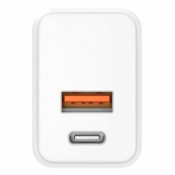 Wandladegerät PcCom Essential Weiß 20 W USB USB-C