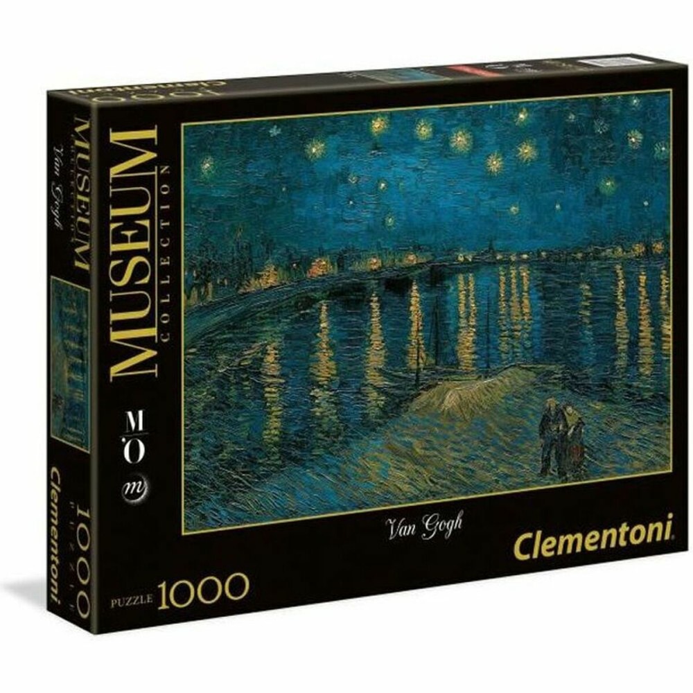 Puzzle Clementoni Museum Collection - Van Gogh Starry night on the Rhone 393442 69 x 50 cm 1000 Stücke