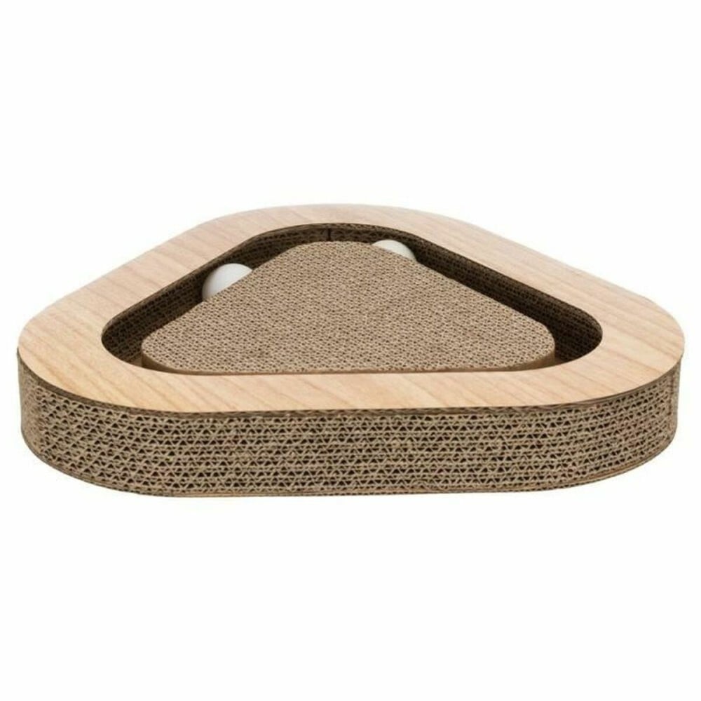 Scratching Post for Cats Trixie Brown Cardboard