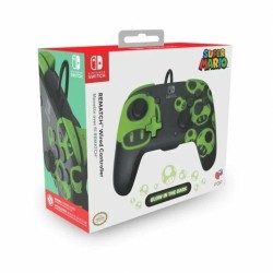 Remote control PDP Rematch Gamepad 1Up Black Green Nintendo Switch