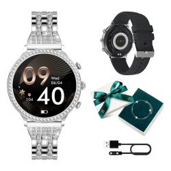 Smartwatch Manta SWD01SL Silver 1,32"