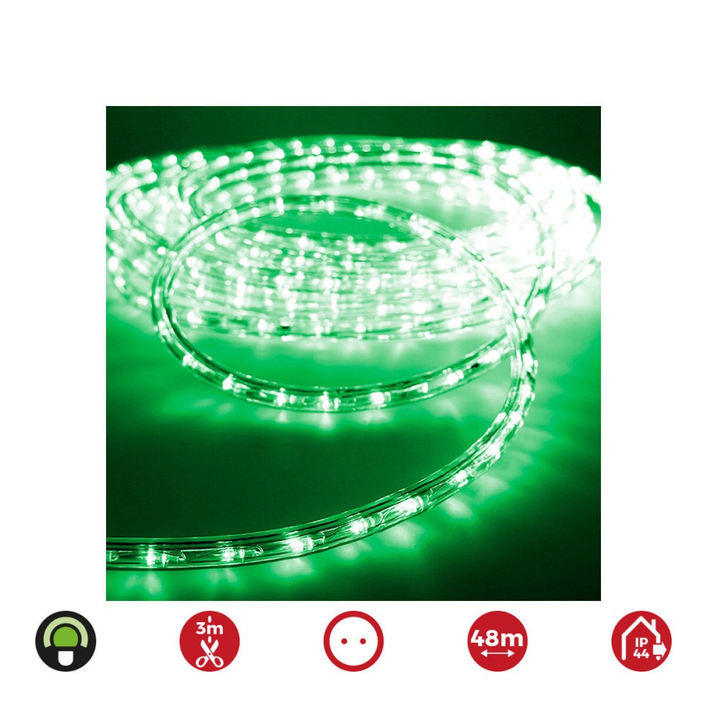 Tube LED EDM 72709 flexiLED Vert 1,75 W x 1 m 48 m 2 voies