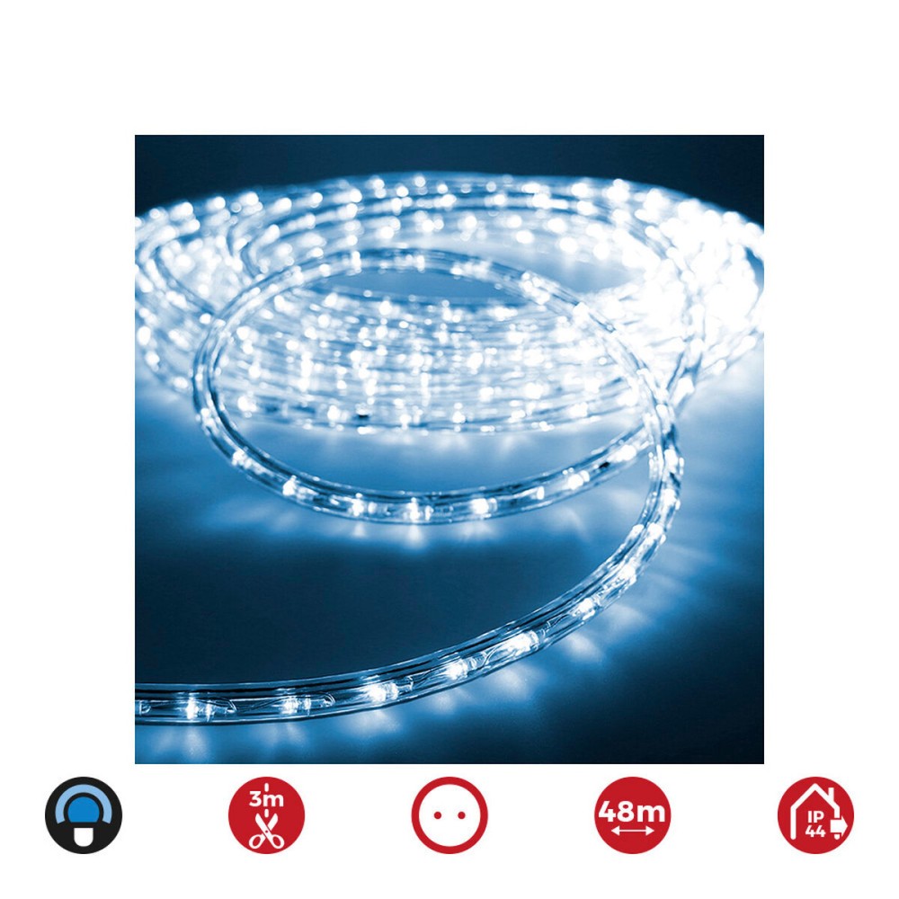 Tube LED EDM 72708 flexiLED Bleu 1,75 W x 1 m 48 m 2 voies