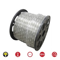 Tube LED EDM 72717 flexiLED Jaune 1,4 W x 1 m 48 m 2 voies