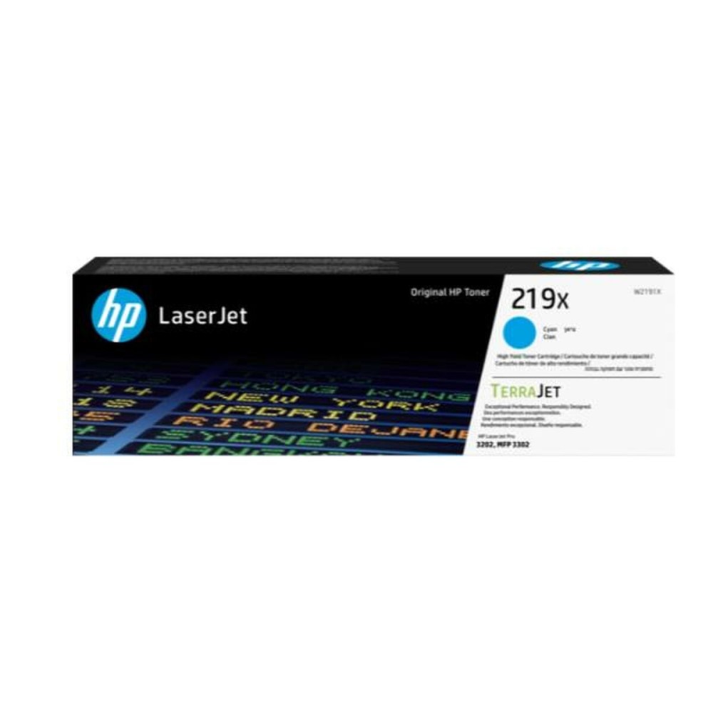 Original Toner HP W2191X Cyan