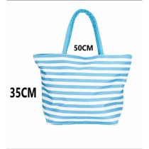 Beach Bag Bismark Blue Pink Oxford 50 x 16 x 35 cm