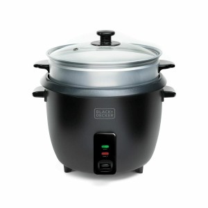 Rice Cooker Black & Decker ES9680120B Black Stainless steel 700 W 29 x 29 x 29 cm 1,8 L