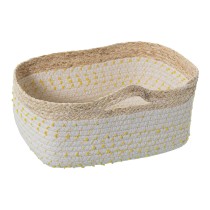 Set of Baskets Alexandra House Living 03775 White wicker Rattan Natural Fibre (3 Units)