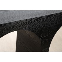 Konsole Romimex Schwarz Tannenholz Holz MDF 115 x 80 x 38 cm