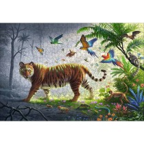 Puzzle Ravensburger Jungle Tiger 00017514 500 Pieces