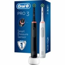 Brosse à dents électrique Oral-B PRO3 3900 DUO Blanc Noir