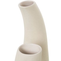 Vase Alexandra House Living Beige Ceramic Spotted 16 x 33 x 37 cm