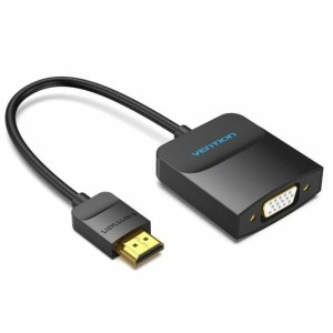 Adapter HDMI auf VGA Vention 42154 Schwarz 15 cm