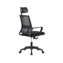 Bürostuhl EDM 75189 Schwarz Ergonomisch