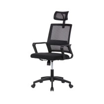 Bürostuhl EDM 75189 Schwarz Ergonomisch