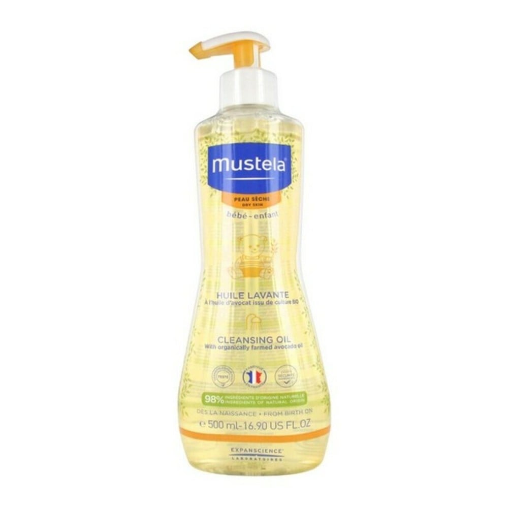 Badegel Bébé Mustela Niño (500 ml) 500 ml (Hypoallergen) (Feuchtigkeitsspendend)