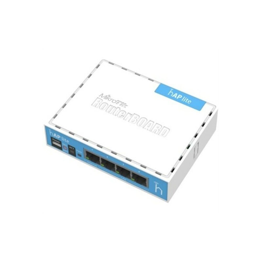 Schnittstelle Mikrotik RB941-2nD 300 Mbits/s 2.4 GHz LAN WiFi Weiß Schwarz