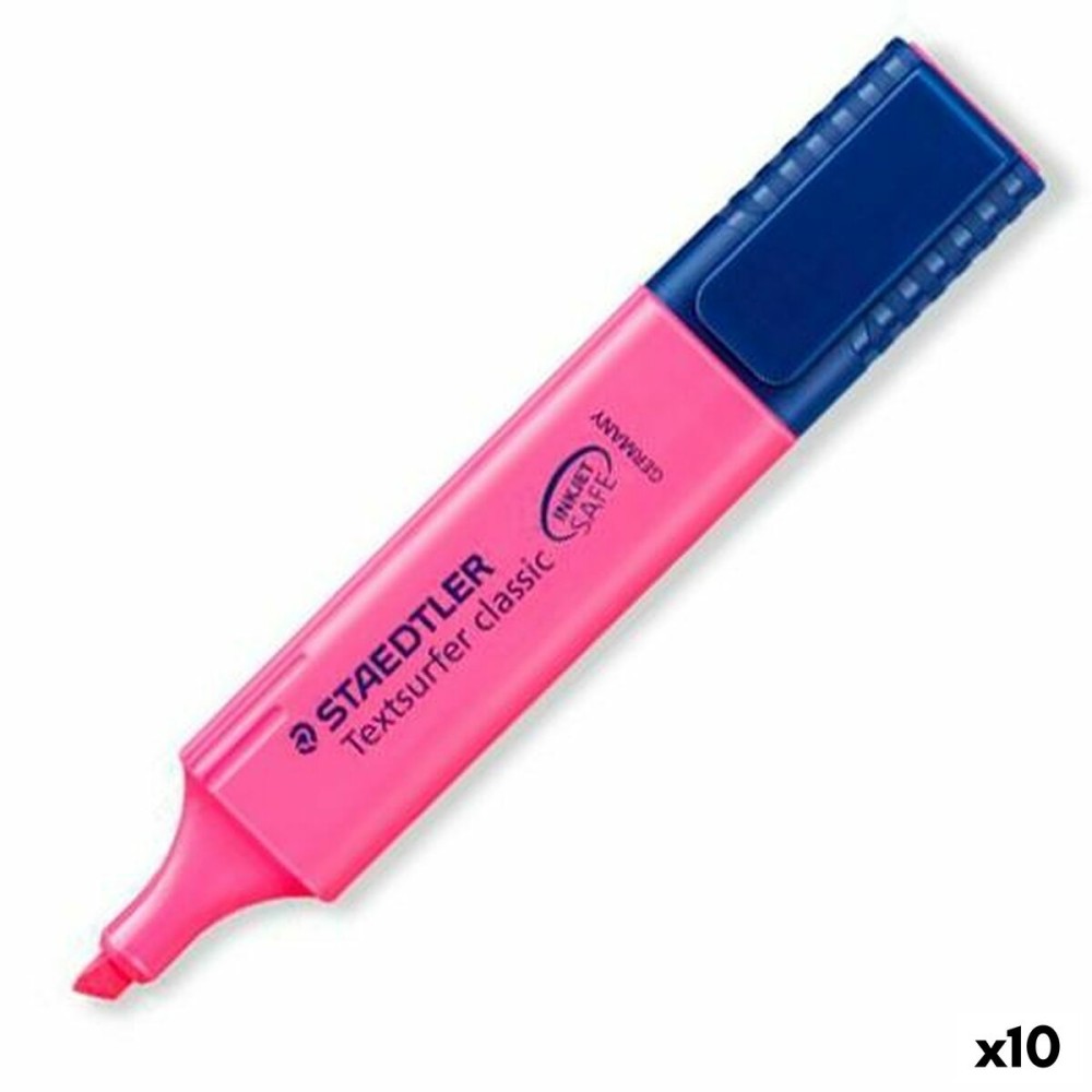 Textmarker Staedtler Textsurfer Classic Pink 10 Stück