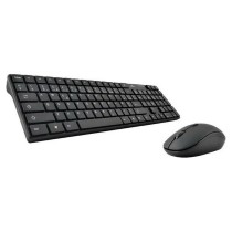 Keyboard and Mouse Bluestork BLU3760162063431 AZERTY Black