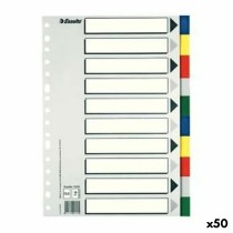 Seperators Esselte Multicolour 10 Sheets Din A4 (50 Units)