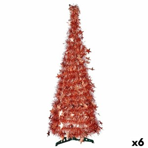 Weihnachtsbaum Bronze Lametta 38 x 38 x 150 cm (6 Stück)