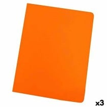 Ensemble de sous-dossiers Elba Orange A4 50 Pièces (3 Unités)