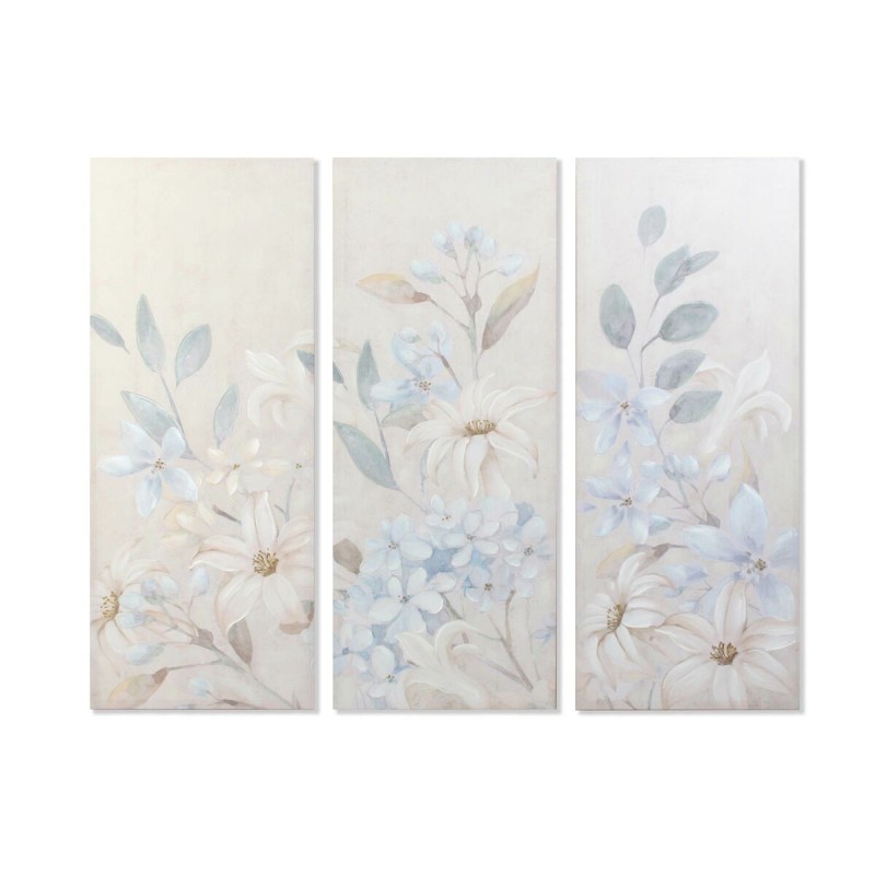 Bild DKD Home Decor Blomster 55 x 3 x 135 cm Shabby Chic (3 Stücke)