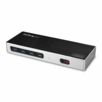 Hub USB Startech DK30A2DH Noir/Argenté Argenté 40 W