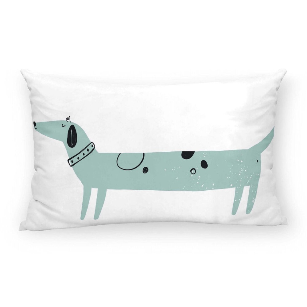 Housse de coussin Kids&Cotton Huali C Blanc 30 x 50 cm