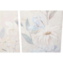 Bild DKD Home Decor Blomster 55 x 3 x 135 cm Shabby Chic (3 Stücke)