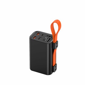 Power Bank LEOTEC LEPOW100W30K Noir 30000 mAh