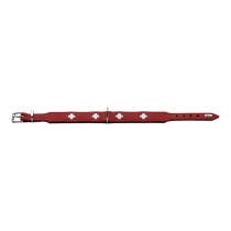 Hundehalsband Hunter Swiss 38-43.5 cm Rot/Schwarz