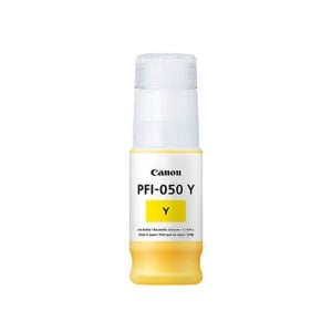 Cartouche d'encre originale Canon PFI-050 Y Jaune Noir