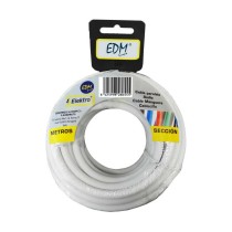 Câble EDM 28011 Blanc 2 x 0,75 mm 5 m