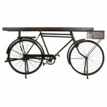 Eingangsbereich Alexandra House Living Bike Braun Schwarz Eisen Mango-Holz 50 x 90 x 198 cm